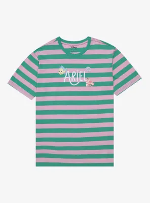 Disney The Little Mermaid Ariel Icons Striped T- Shirt - BoxLunch Exclusive