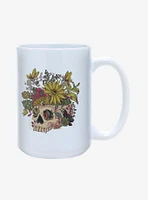 Skull Flowers Mug 15oz