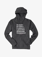 Monster High Names Hoodie