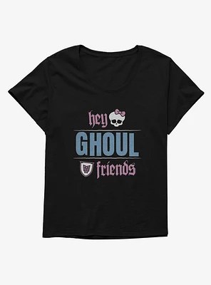 Monster High Hey Ghoul Friends Girls T-Shirt Plus