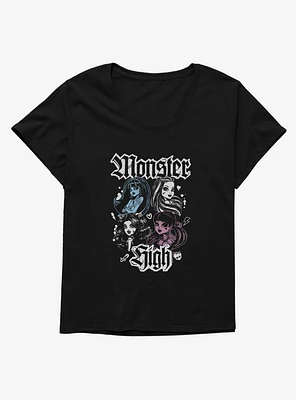 Monster High Team Girls T-Shirt Plus
