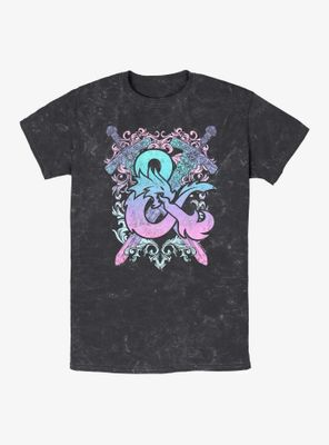 Dungeons & Dragons Pastel Ampersand Mineral Wash T-Shirt