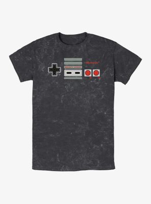 Nintendo Nes Controller Mineral Wash T-Shirt