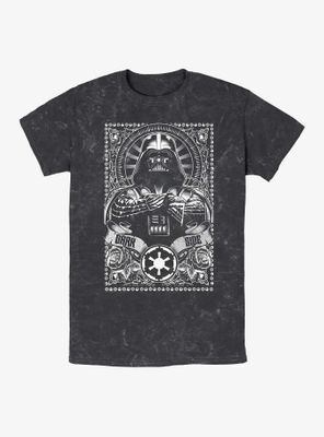 Star Wars Vader Dark Side Mineral Wash T-Shirt