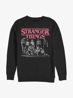 Stranger Things Monochromatic Group Sweatshirt