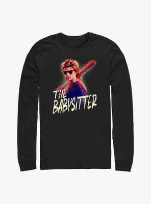 Stranger Things Steve The Babysitter Long-Sleeve T-Shirt