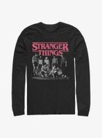 Stranger Things Monochromatic Group Long-Sleeve T-Shirt