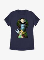 Disney Tinker Bell Keyhole Womens T-Shirt