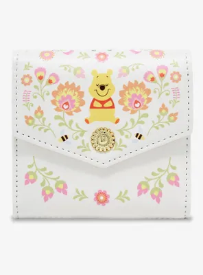 Loungefly Disney Winnie the Pooh Folkart Small Wallet - BoxLunch Exclusive