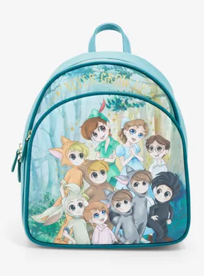 Loungefly Disney Peter Pan Lost Boys Group Portrait Mini Backpack - BoxLunch Exclusive