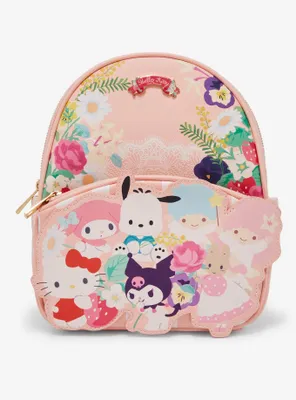 Sanrio Hello Kitty and Friends Floral Mini Backpack - BoxLunch Exclusive