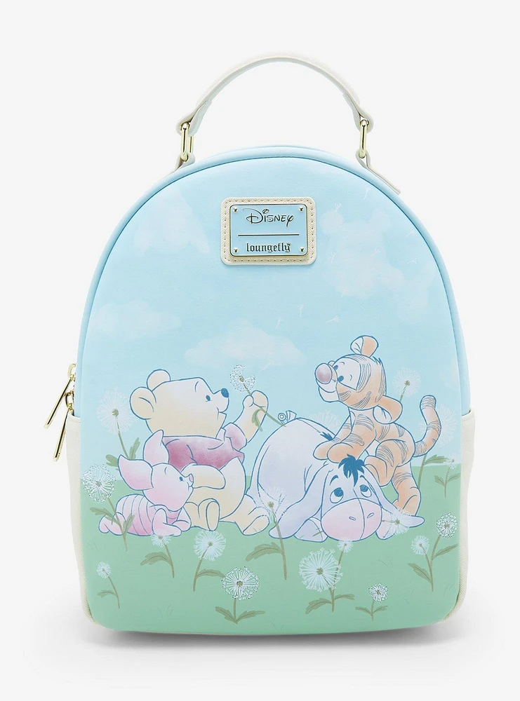 Loungefly Disney Winnie the Pooh Dandelion Field Mini Backpack