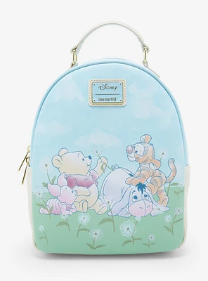 Loungefly Disney Winnie the Pooh Dandelion Field Mini Backpack