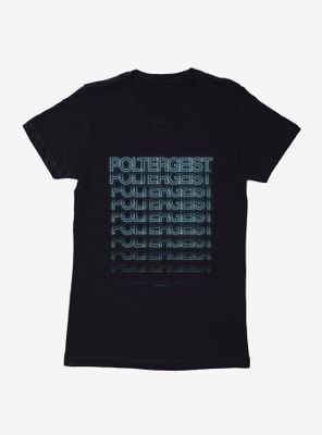 Poltergeist Layered Logo Womens T-Shirt