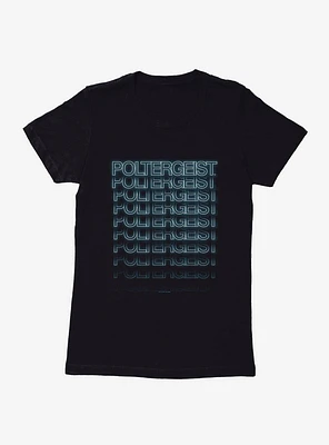 Poltergeist Layered Logo Womens T-Shirt