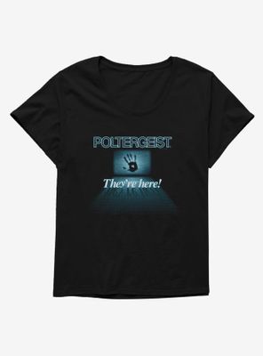 Poltergeist They're Here! Womens T-Shirt Plus