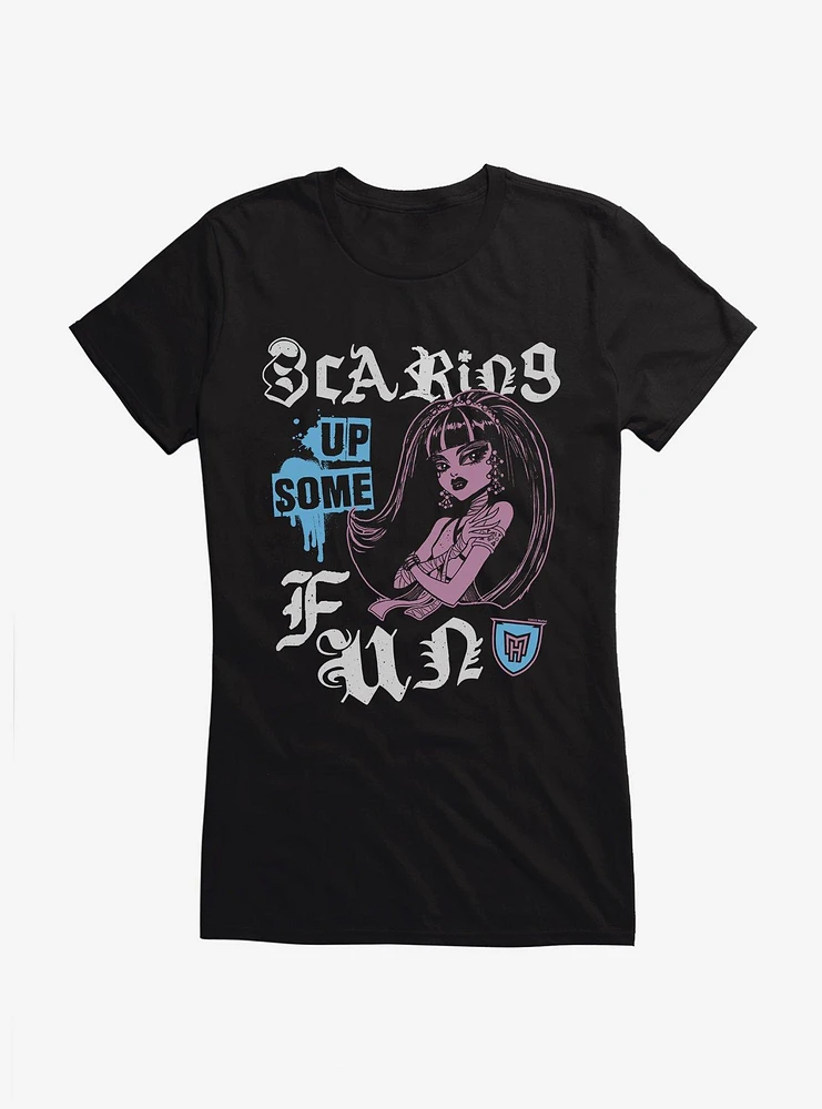 Monster High Scaring Up Some Fun Girls T-Shirt