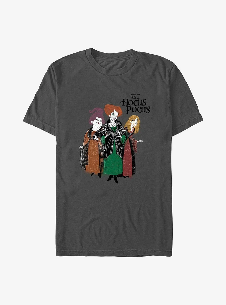 Disney Hocus Pocus Title Sanderson Sisters T-Shirt