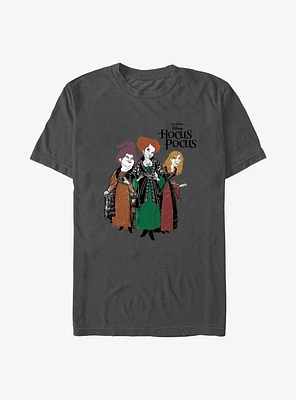 Disney Hocus Pocus Title Sanderson Sisters T-Shirt