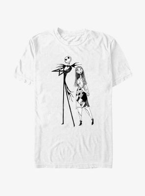 Disney The Nightmare Before Christmas Jack And Sally Stance T-Shirt
