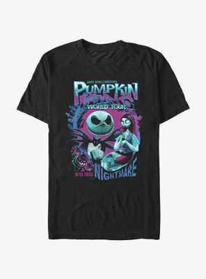 Disney The Nightmare Before Christmas Pumpkin King World Tour T-Shirt