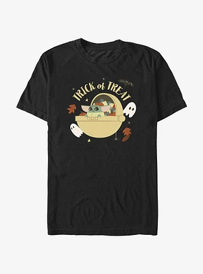 Star Wars The Mandalorian Trick Or Treat Child T-Shirt