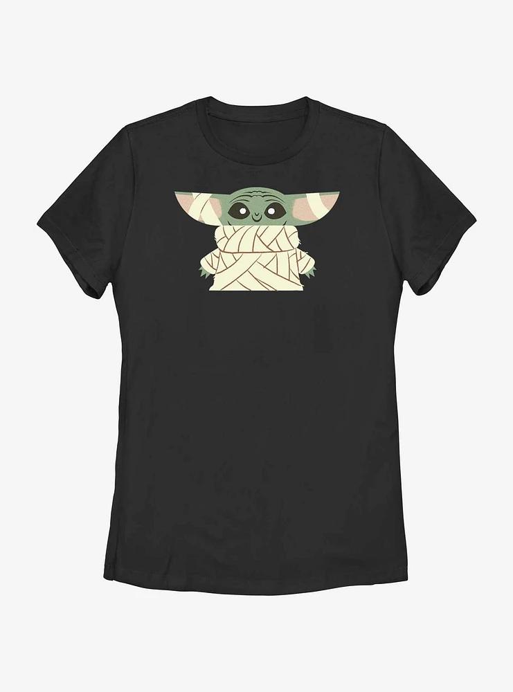 Star Wars The Mandalorian Mummy Child Womens T-Shirt