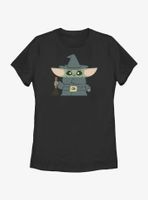 Star Wars The Mandalorian Child Witch Womens T-Shirt