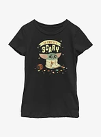 Star Wars The Mandalorian Child It's Scary Youth Girls T-Shirt