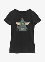 Star Wars The Mandalorian Child Witch Youth Girls T-Shirt