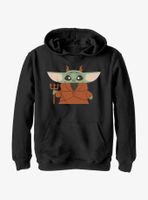 Star Wars The Mandalorian Devil Child Youth Hoodie