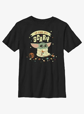 Star Wars The Mandalorian Child It's Scary Youth T-Shirt