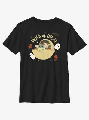 Star Wars The Mandalorian Trick Or Treat Child Youth T-Shirt