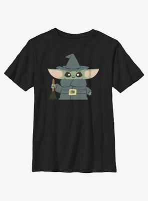 Star Wars The Mandalorian Child Witch Youth T-Shirt