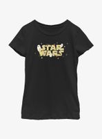 Star Wars Spooky Logo Youth Girls T-Shirt