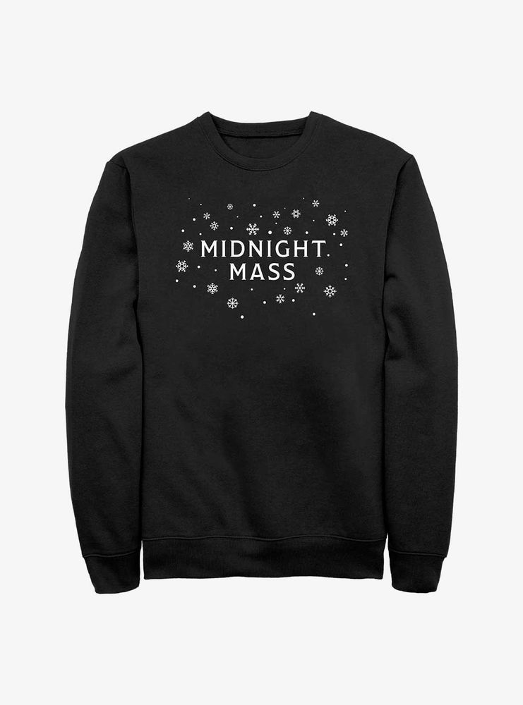 Midnight Mass Holiday Style Logo Sweatshirt