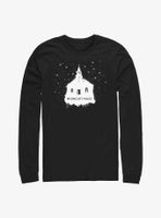 Midnight Mass Snowy Church Long-Sleeve T-Shirt