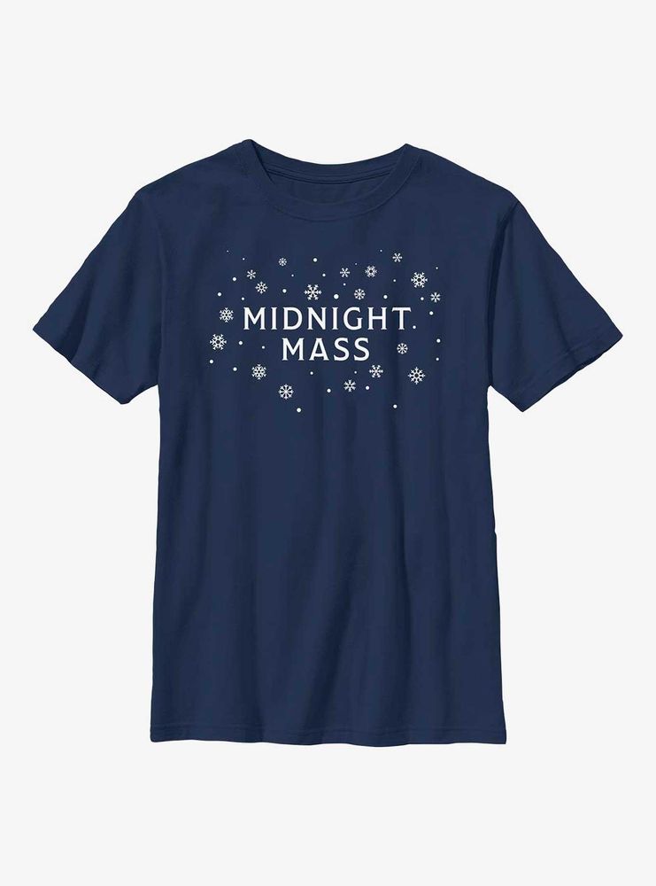 Midnight Mass Holiday Style Logo Youth T-Shirt