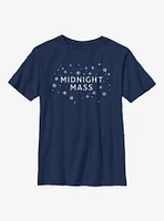 Midnight Mass Holiday Style Logo Youth T-Shirt