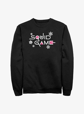 Squid Game Holiday Style Logo Sweatshirt