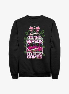 Squid Game Tis The Season To Play Games Sweatshirt