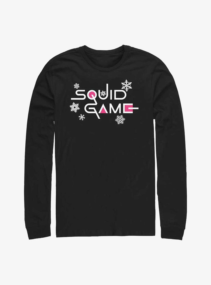 Squid Game Holiday Style Logo Long-Sleeve T-Shirt