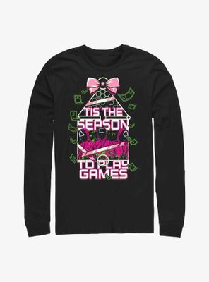 Squid Game Tis The Season To Play Games Long-Sleeve T-Shirt