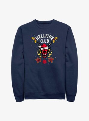 Stranger Things Holiday Style Hellfire Club Sweatshirt