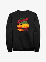 Stranger Things Season's Eating Surfer Boy Pizza Sweatshirt