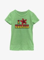 Stranger Things Demogorgon Kwanzaa Youth Girls T-Shirt