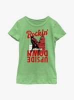 Stranger Things Holiday Rockin' Around Eddie Munson Youth Girls T-Shirt