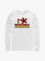 Stranger Things Demogorgon Kwanzaa Long-Sleeve T-Shirt