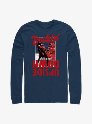 Stranger Things Holiday Rockin' Around Eddie Munson Long-Sleeve T-Shirt