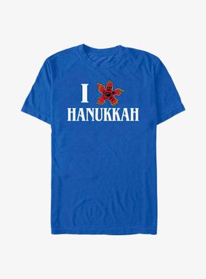 Stranger Things Demogorgon Hanukkah T-Shirt